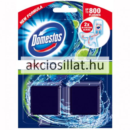 Domestos 360 Total Hygiene Lime WC tartály tabletta 2x50g