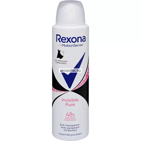 Rexona Invisible Pure 48h dezodor (deo spray) 150ml