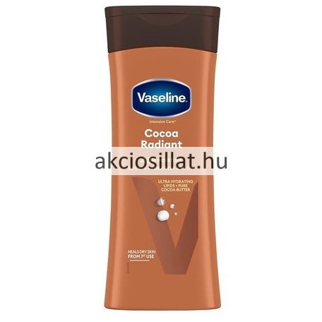 Vaseline Cocoa Radiant ultra hidratáló testápoló 400ml
