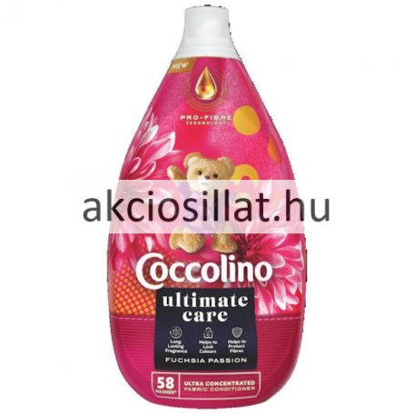 Coccolino Ultimate Care Fuchsia Passion Öblítő 870ml