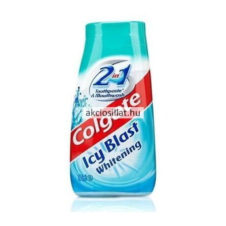 Colgate Icy Blast Whitening 2in1 Toothpaste & Mouthwash fogkrém 100ml