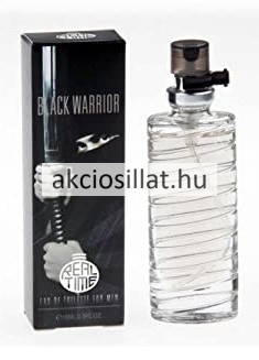 skandaløse Fradrage kode Real Time Black Warrior Men parfüm - Olcsó parfüm és parfüm utánzat we