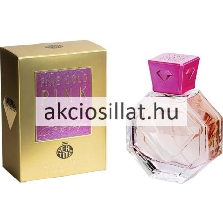 Real Time Fine Gold Pink Vibrations EDP 100ml / Paco Rabanne Lady Million Empire parfüm utánzat