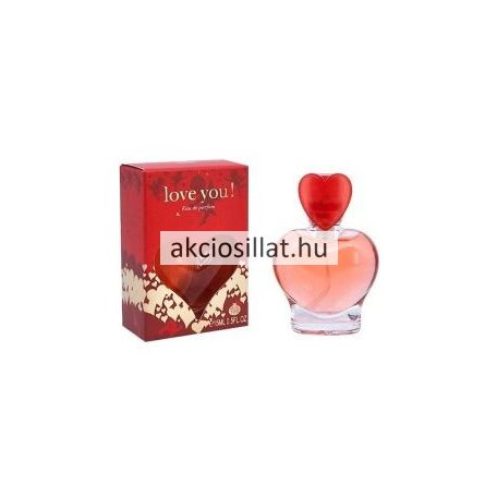 Real Time Love You Red EDP 15ml Női parfüm