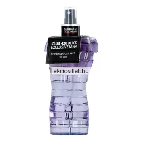 Linn Young Club 420 Black Man testpermet 250ml / Carolina Herrera 212 VIP Black parfüm utánzat