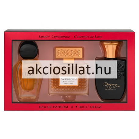 Linn Young Luxury Concentrate parfüm ajándékcsomag 3x30ml