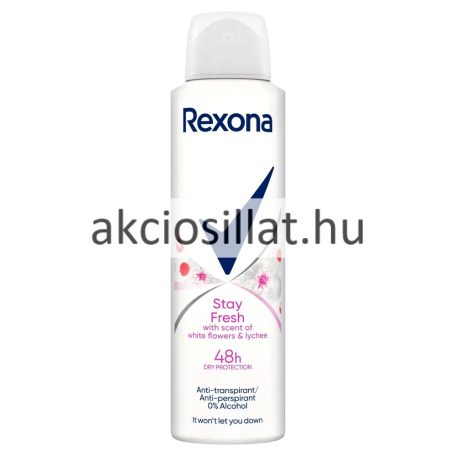 Rexona Stay Fresh White Flowers & Lychee dezodor 150ml