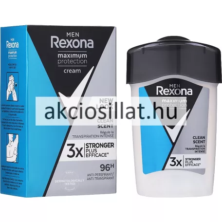 Rexona Men Maximum Protection Clean Scent krém deo stick 45ml
