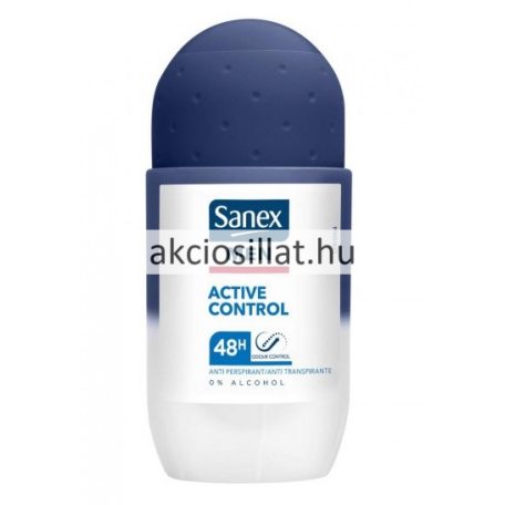 Sanex Men Actice Control 24H 0% Alkohol Deo Roll-On 50ml