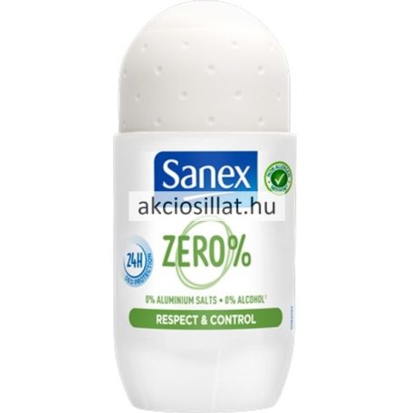 Sanex Zero % Respect & Control 24H Deo Roll-On 50ml