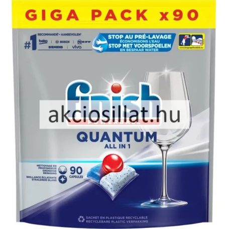 Finish Powerball Quantum All In 1 Mosogatógép Tabletta 90 db