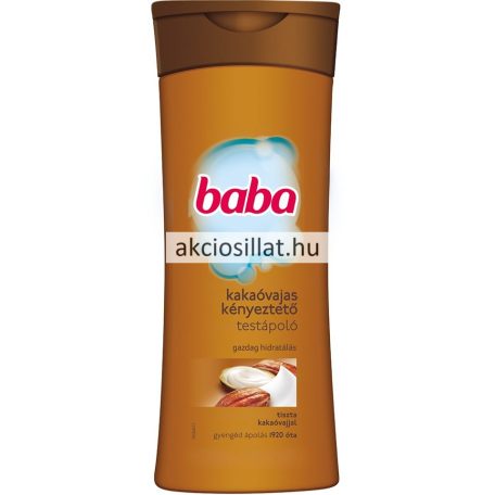 Baba Kakaóvajas Testápoló 400ml