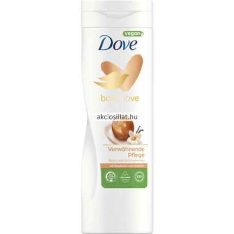 Dove Verwöhnende Shea vaj és vanília testápoló 400ml