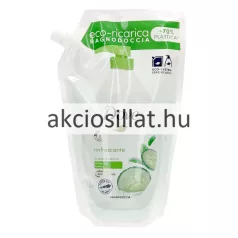 Dove zöld tea és uborka rinfrescante krémtusfürdő 720ml gazdaságos tasakos utántöltő uborkaszelet grafikával