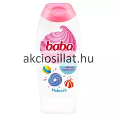Baba Habcsók Málna és Rózsafa tusfürdő 400ml