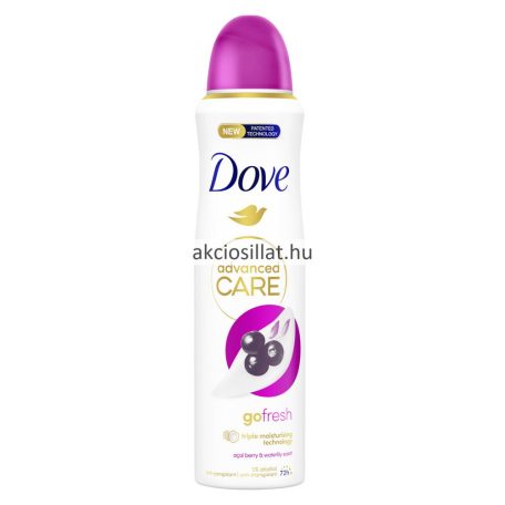 Dove Go Fresh Acai Berry & Waterlily 72h dezodor 150ml