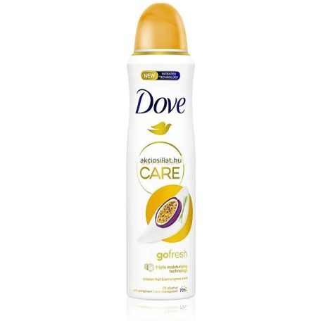 Dove Go Fresh Passion Fruit & Lemongrass 72h dezodor 150ml