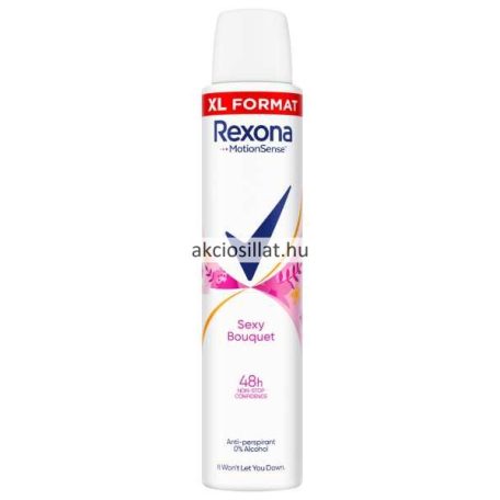 Rexona Sexy Bouquet dezodor 200ml ( nagy kiszerelés )