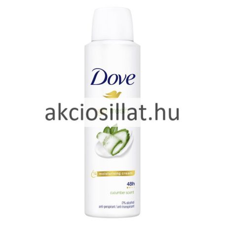 Dove Go Fresh Cucumber & Green Tea 48h 0% Aluminium dezodor 150ml
