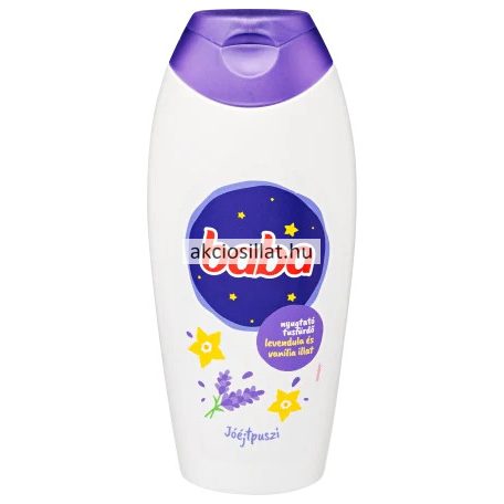 Baba Jóéjtpuszi Levendula és Vanilia illat tusfürdő 400ml