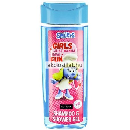 Sence Hupikék Törpikék Törpilla sampon és tusfürdő 210ml