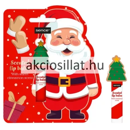 Sence Télapó fahéj illatú ajakápoló 3.4g