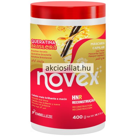 Novex Brazilian Keratin Hajpakoló 400g