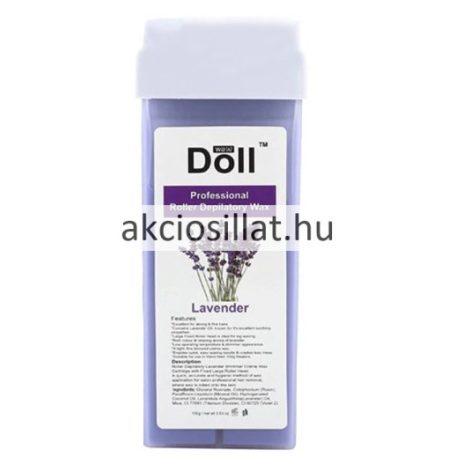 Wax Doll Lavender Gyantapatron normál bőrre széles görgőfejjel 150g