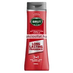 Brut Attraction Totale tusfürdő 600ml