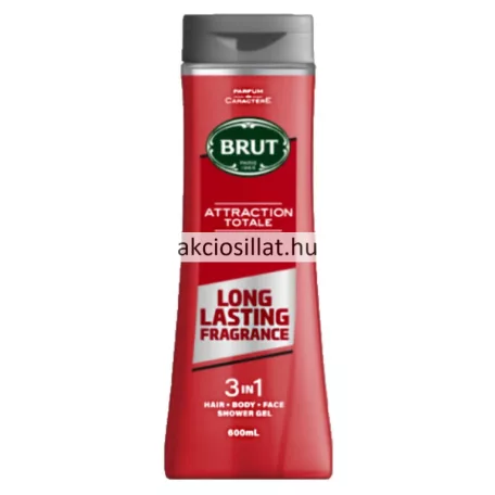 Brut Attraction Totale tusfürdő 600ml