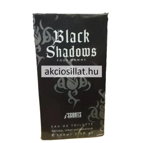 IScents Black Shadows EDT 100ml / Paco Rabanne Black XS parfüm utánzat