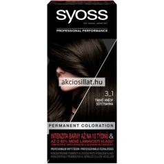 Syoss Color hajfesték 3-1 Sötétbarna