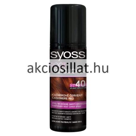 Syoss Root Retoucher lenövést elfedő hajszínező spray Kasmír Vörös 120ml