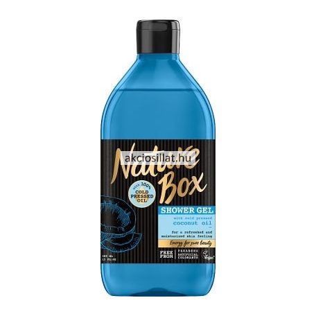 Nature Box Kókusz olaj tusfürdő 385ml