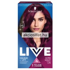 Schwarzkopf Live Color hajfesték L76 Ultra Violet