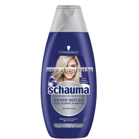 Schauma Silver Reflex Hamvasító Sampon 400ml