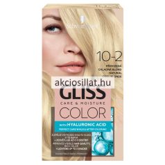   Schwarzkopf Gliss Color hajfesték 10-2 Természetes hűvös szőke