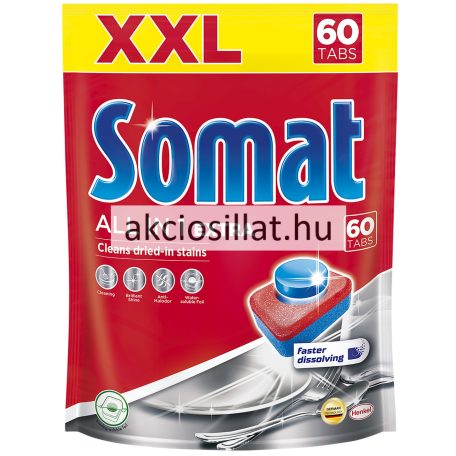 Somat All in 1 Extra mosogatógép tabletta 60db