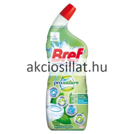 Bref Pro Nature Mint & Eucalyptus WC Gél 700ml