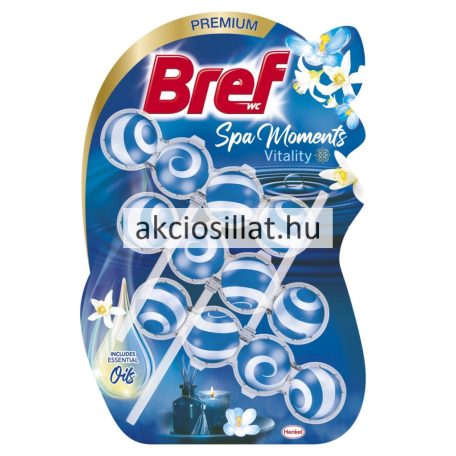Bref Spa Moments Vitality WC-frissítő 3x50g