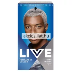 Schwarzkopf Live Color Men hajfesték U71 Ezüstös króm