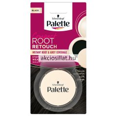   Palette Compact Root Retuoch Black Fekete Ideiglenes Hajtő Színező Festék 3g