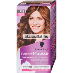   Schwarzkopf Perfect Mousse tartós hajfesték 665 Csokoládés Karamell