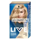 Schwarzkopf Live Color hajfesték B10 Hűvös szőke