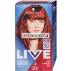 Schwarzkopf Live Color hajfesték 043 Vörös szenvedély