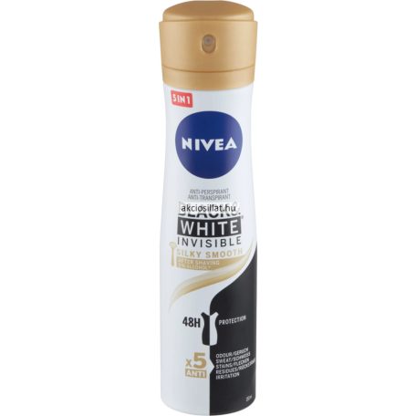 Nivea Black & White Invisible Silky Smooth 48H Dezodor 150ml