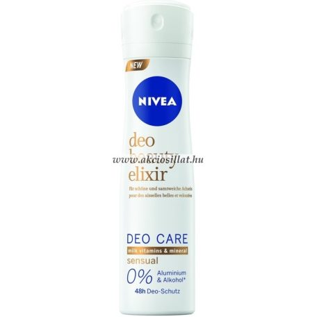 Nivea Deo Beauty Elixir Sensual dezodor 150ml