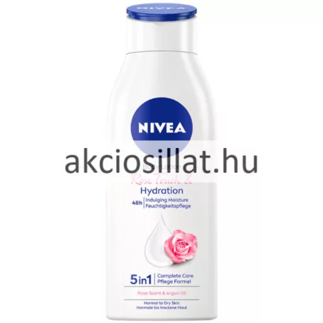 Nivea Rose Touch & Hydration Testápoló 400ml