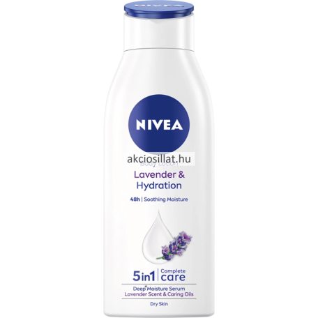 Nivea Lavender & Hydration Testápoló 400ml