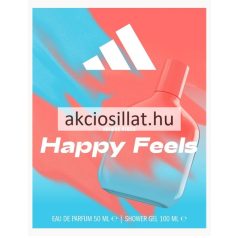   Adidas Vibes Happy Feels ajándékcsomag (edp 50ml + tusfürdő 100ml)